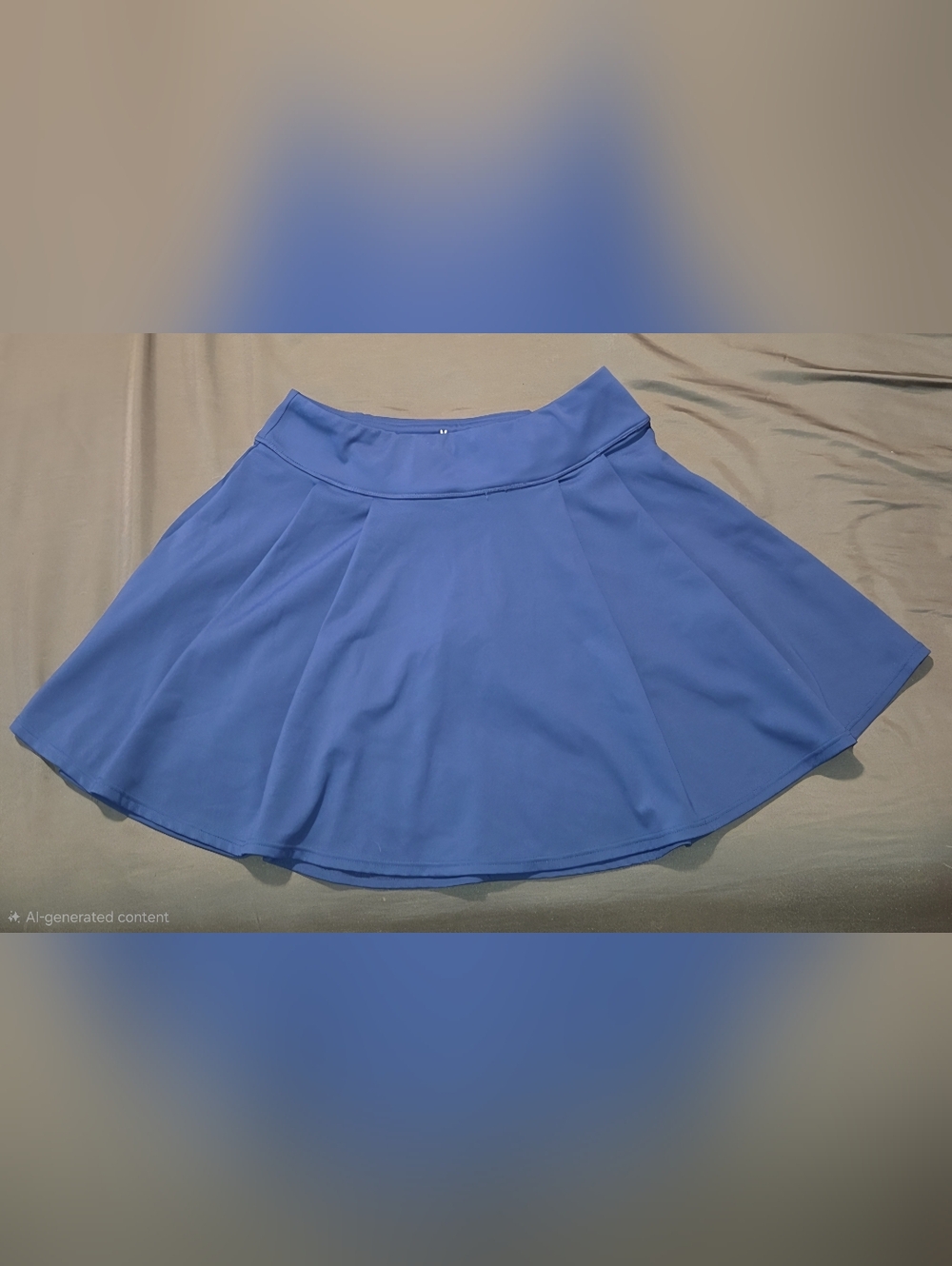 Blue Women's Athletic Skirt